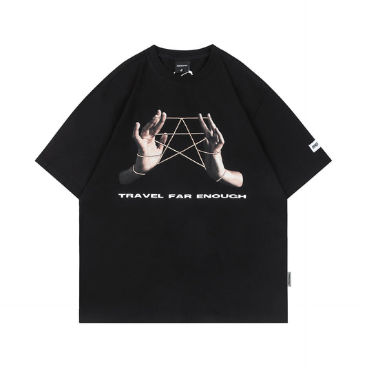 1990 Fashion T-Shirt Summer Vintage Printed Short Sleeve T-Shirt
