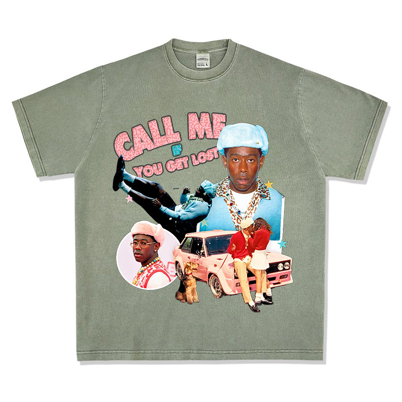 New york hip hop shop tyler hip hop creater taylor short sleeve t-shirt
