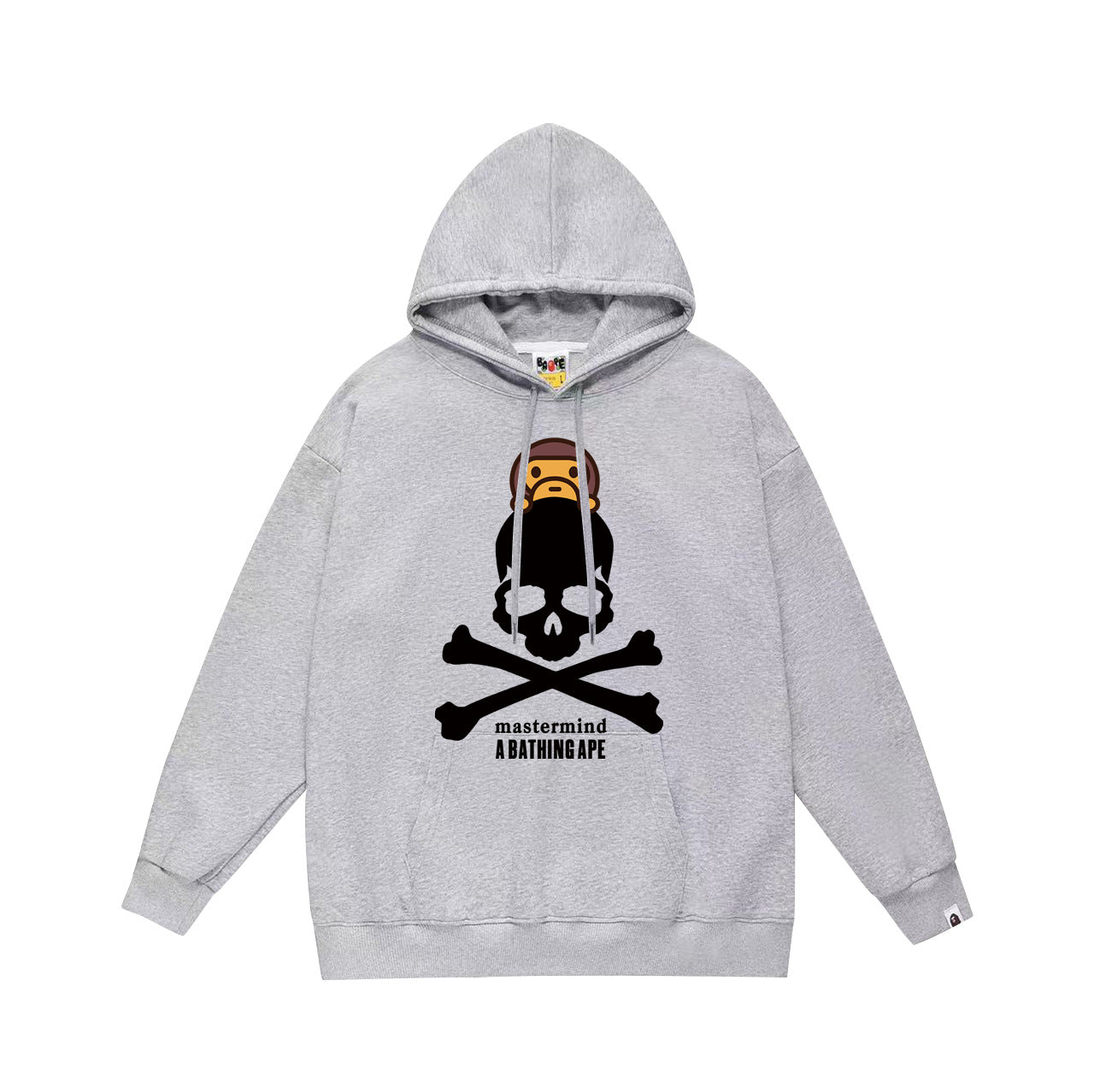 Ape Hoodie Autumn/Winter Letter Print Loose Hoodie Pullover Ape Sweater