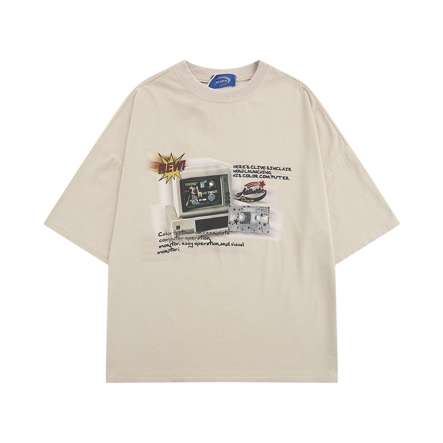 Hip hop shirt t-shirt vintage short sleeve