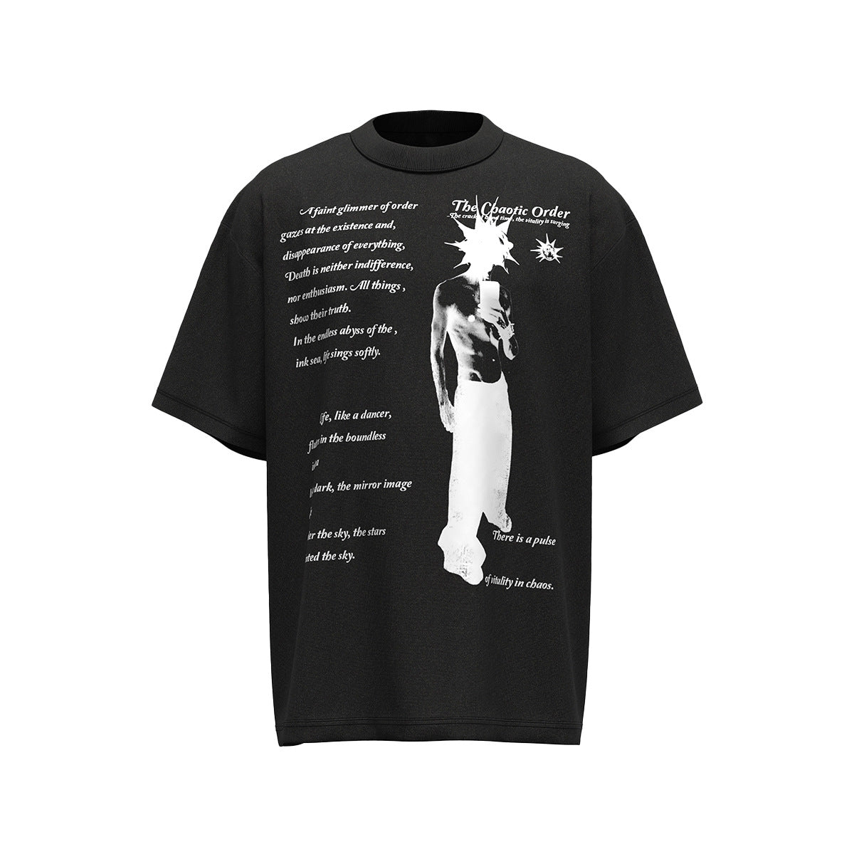 Hustle vintage summer hip hop character print t-shirt