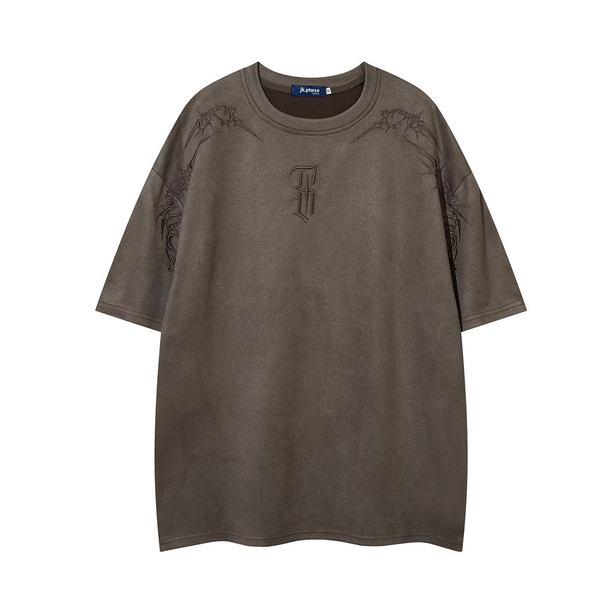 T shirt vintage usa t-shirt embroidery short sleeve