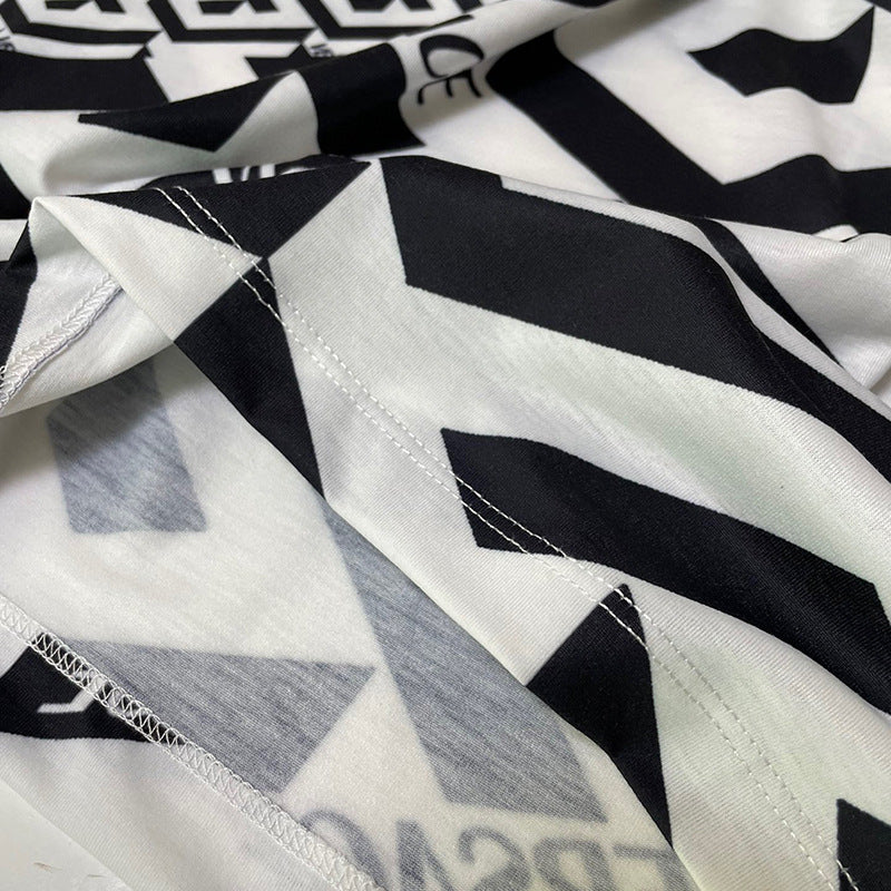 East Coast Shirts Spring/Summer Digital Print Fashion Casual Men's Short Sleeve T-Shirt
