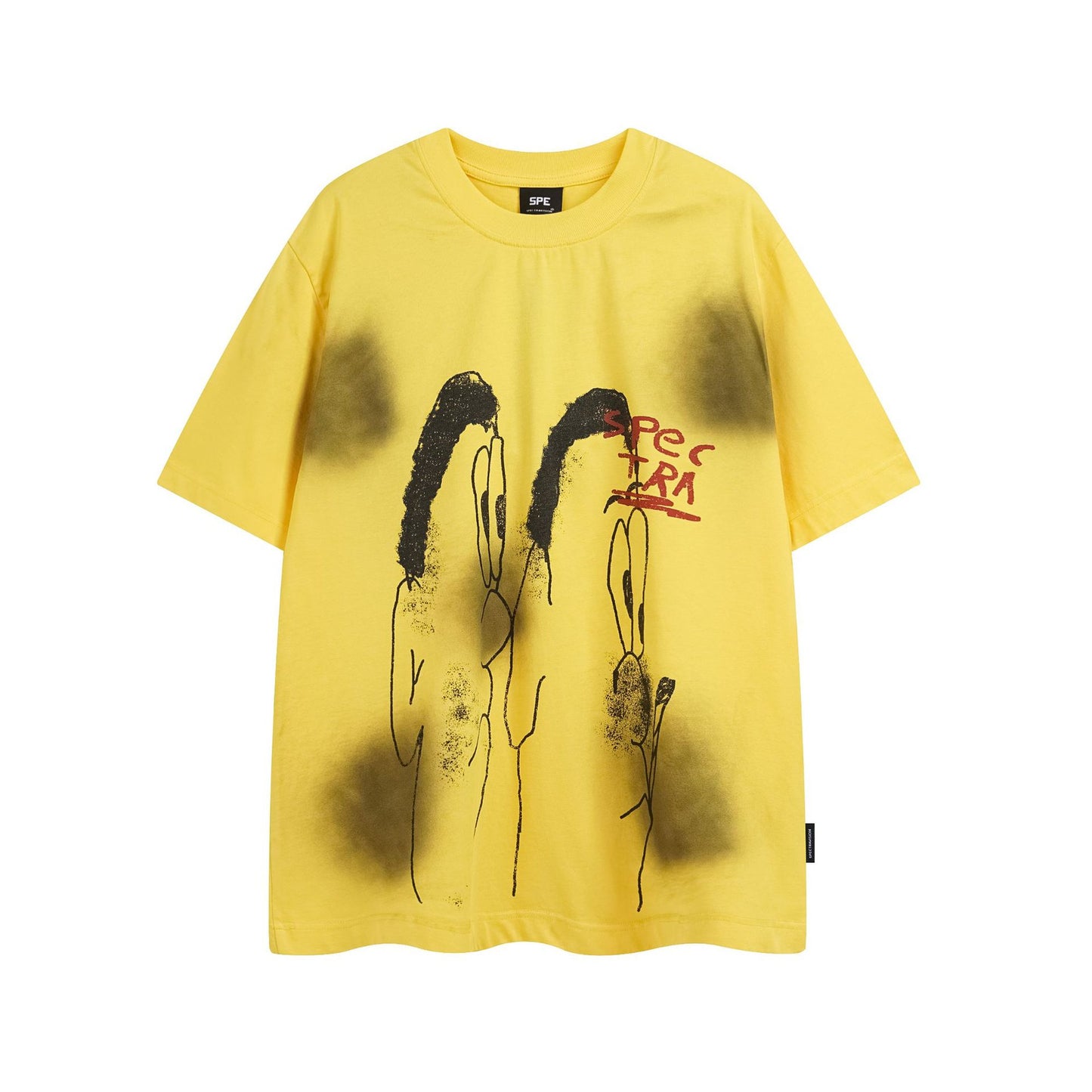 Ye T Shirt Summer Vintage Graffiti Short Sleeve T-Shirt