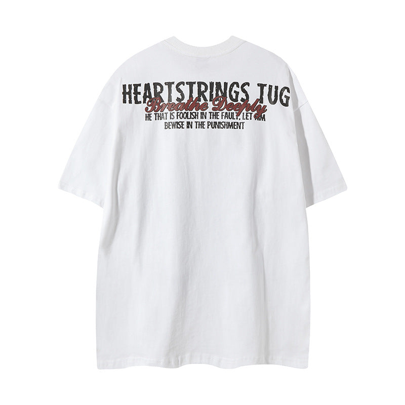 Nyc T Shirt Bear Print Short Sleeve T-Shirt Summer Loose Casual Top