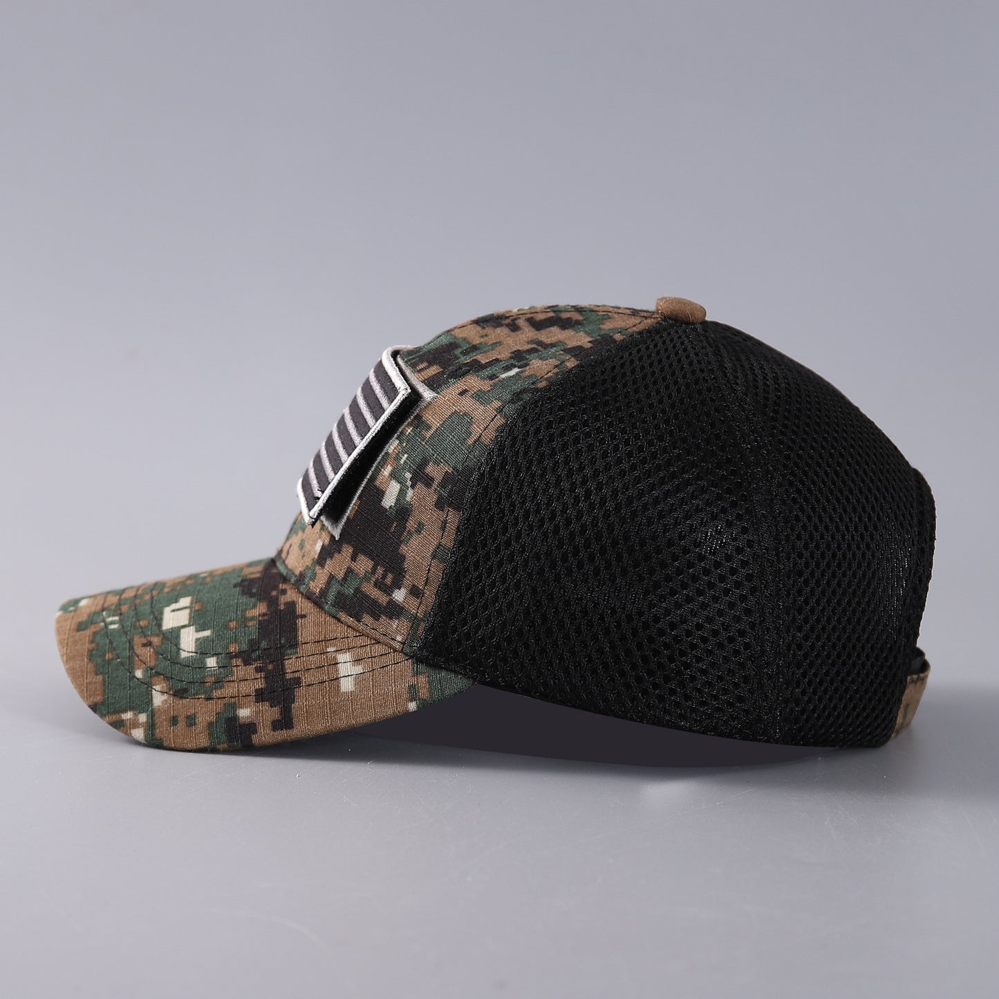 Vintage Usa Cap Camo Breathable Velcro