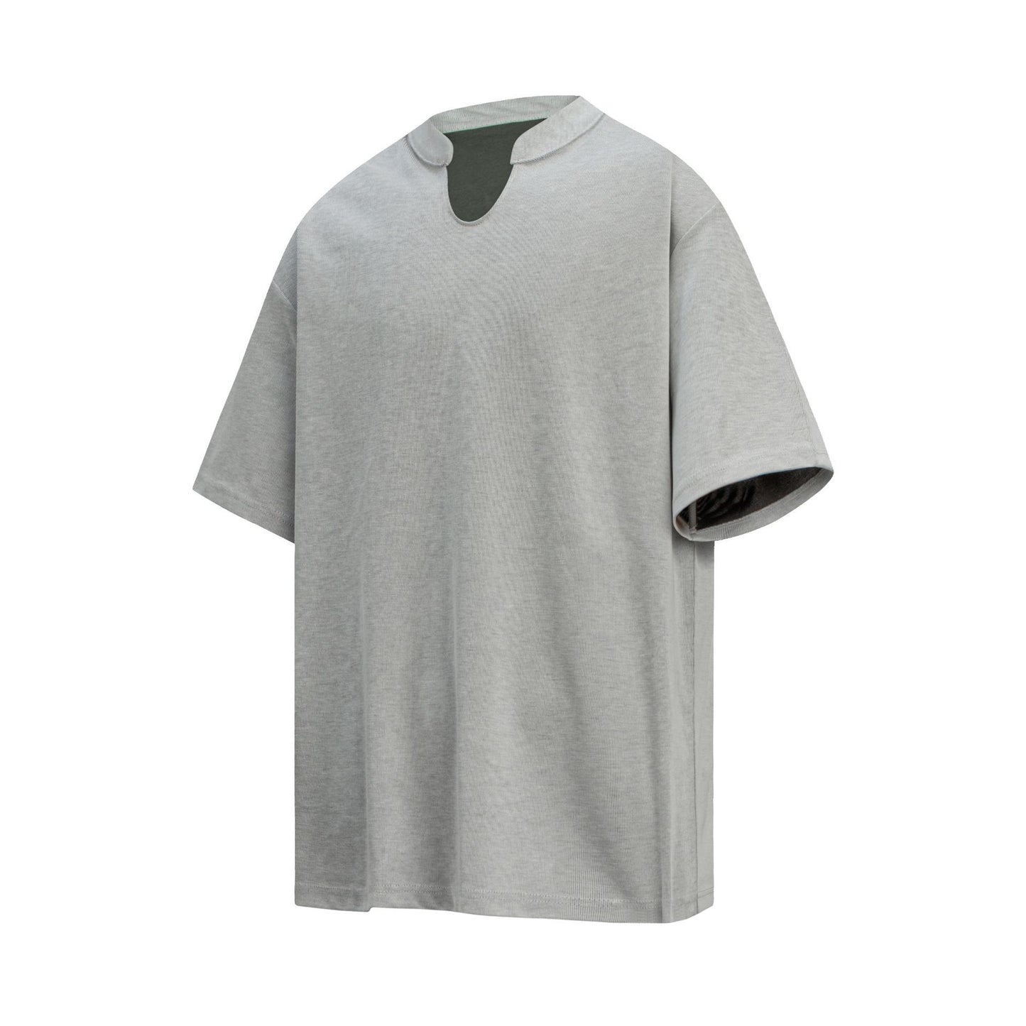 Unisex T-shirts Summer Double-Sided Men's Loose Crew Neck Short Sleeve T-Shirt