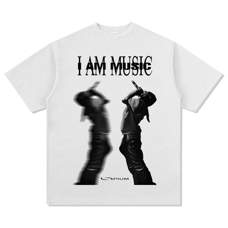 New york hip hop shop vintage hip hop playbois carti print short sleeve t-shirt