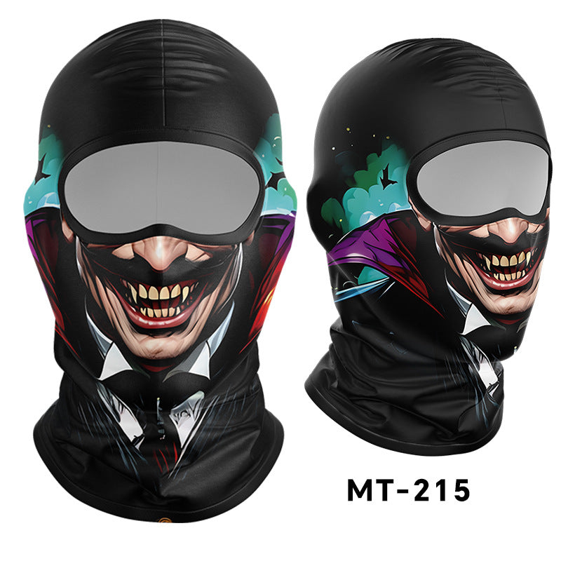 Cycling Windproof Hood Breathable Sunscreen Windproof Men's and Women's Ice Silk Fabric Lining Cap