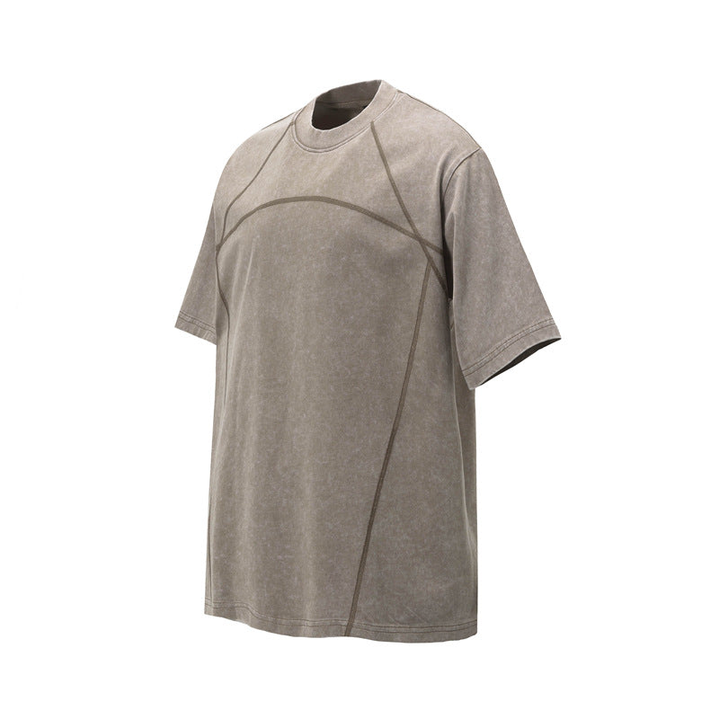 Camisas Retros Short Sleeve Crew Neck T-Shirt