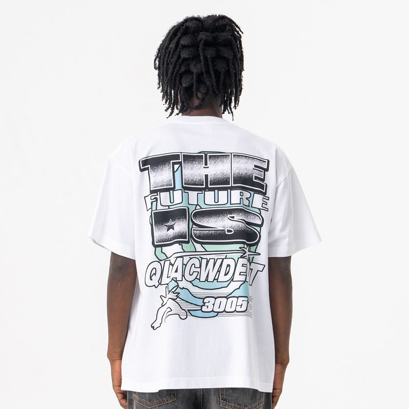 Vintage College Shirts Summer Vintage Vintage Short Sleeve T-Shirts