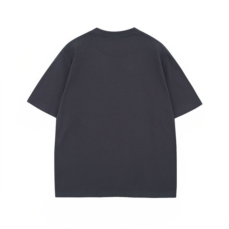 US drip outfits Summer Vintage Star Casual Loose Short Sleeve T-Shirts