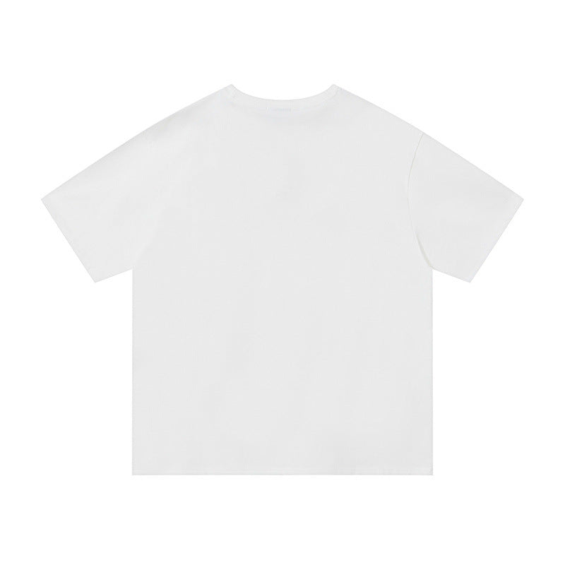 US drip outfits Summer Vintage Casual Loose Short Sleeve T-Shirts