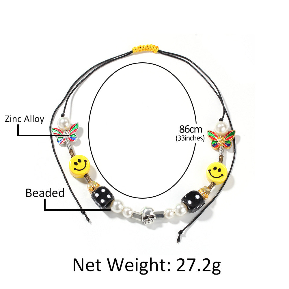 Bracelet Hiphop Smiley Bracelet Butterfly Adjustable Animal Spectrum