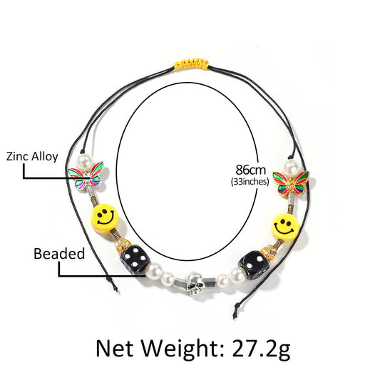 Bracelet Hiphop Smiley Bracelet Butterfly Adjustable Animal Spectrum