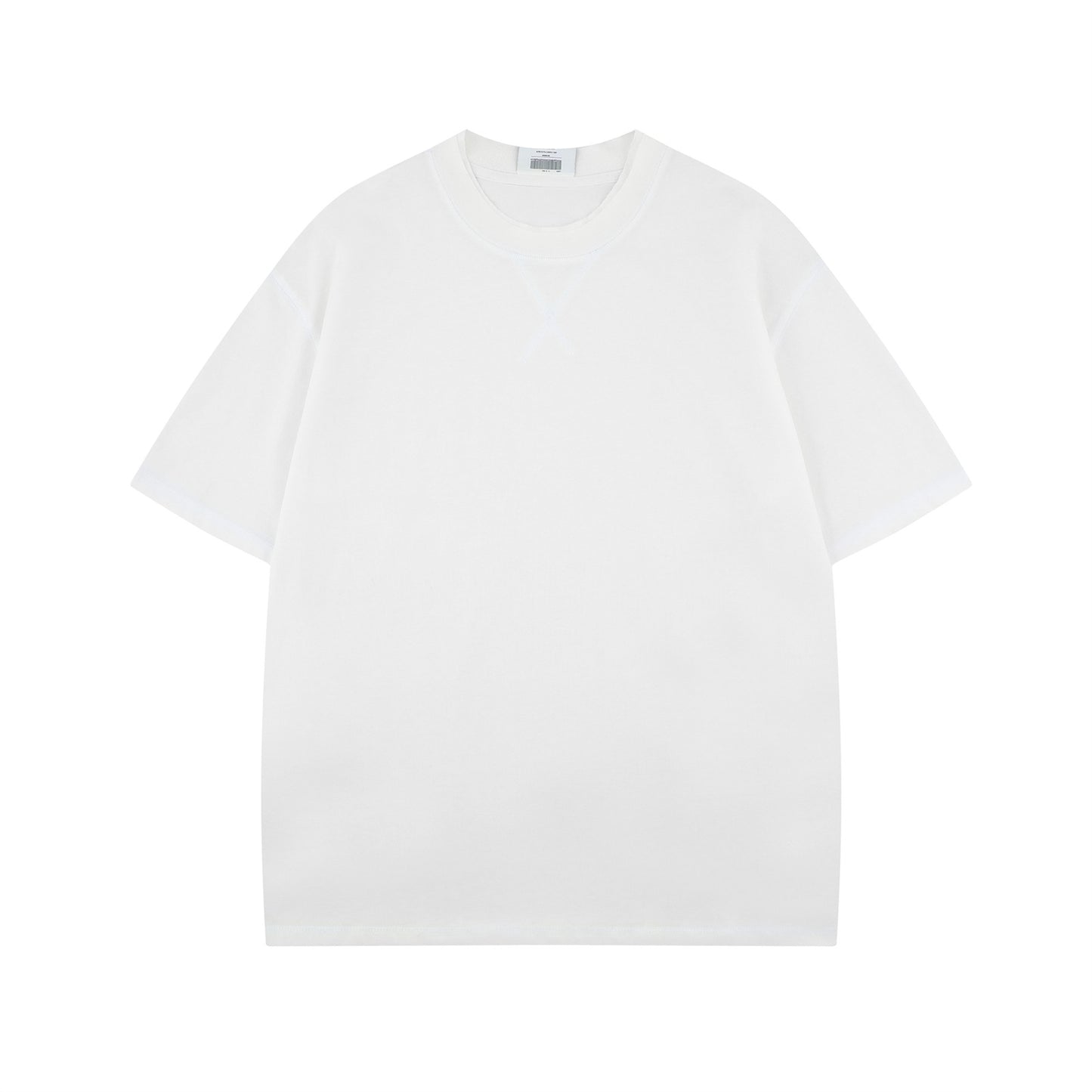 USA Vintage T-Shirt Bright Line Decoration Men's Summer Loose