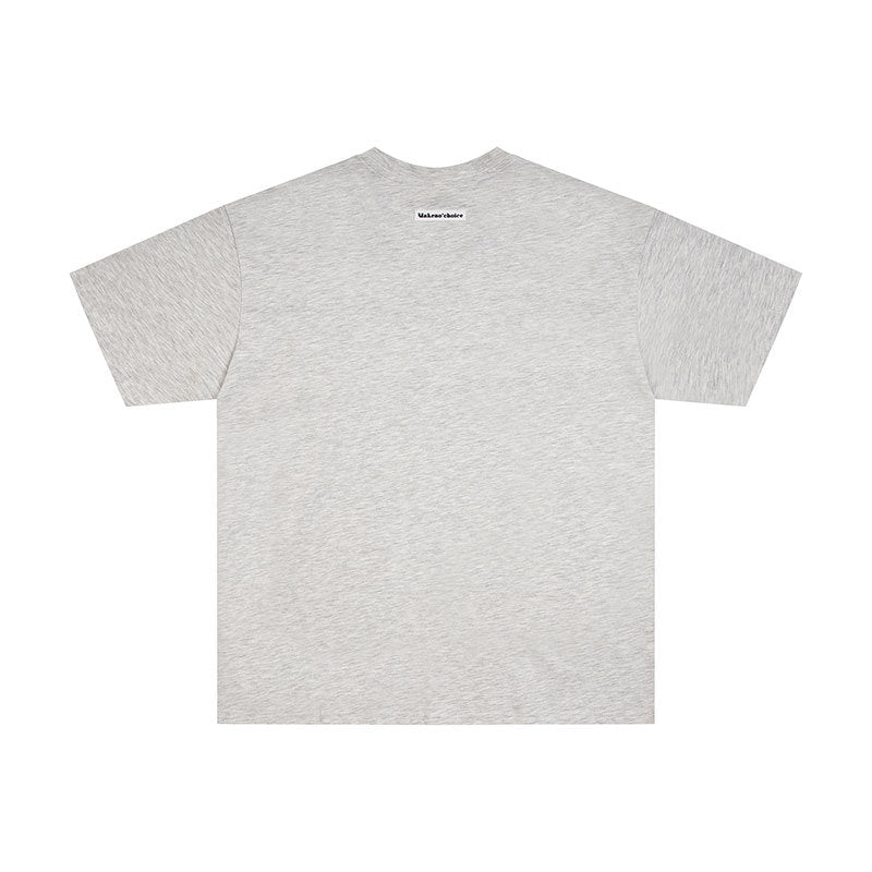 Marcas De Streetwear Summer Loose Short Sleeve T-Shirt Couple Casual Top