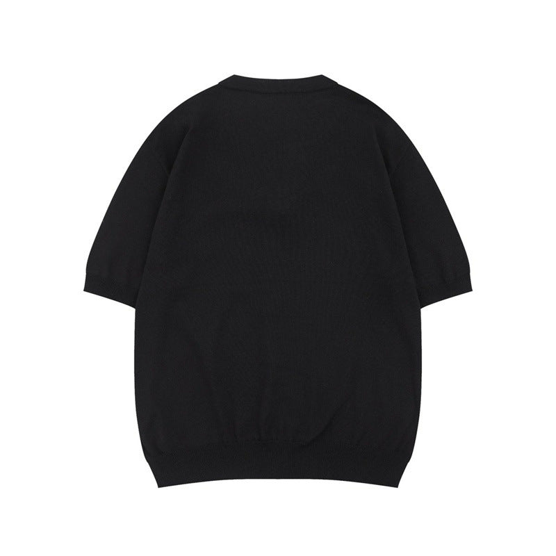 US drip outfits Summer Vintage Casual Loose Short Sleeve T-Shirts