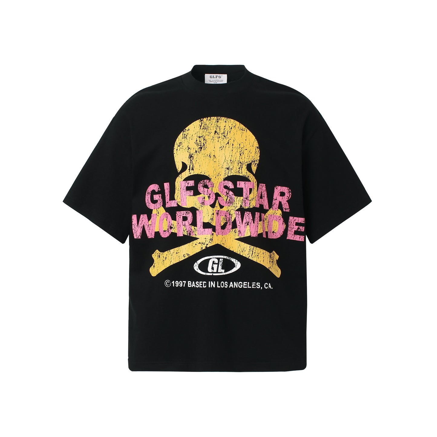 Unisex T-shirts Summer Men's and Women's Creative Skull Figure Loose Short Sleeve T-Shirt
