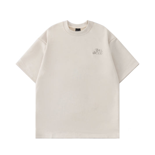 1990 Fashion T-Shirt Vintage Embroidered Short Sleeve T-Shirt