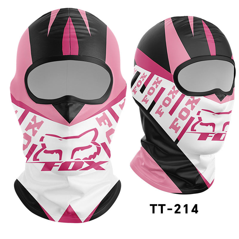 Cycling Windproof Hood Sunscreen Ice Silk Headgear