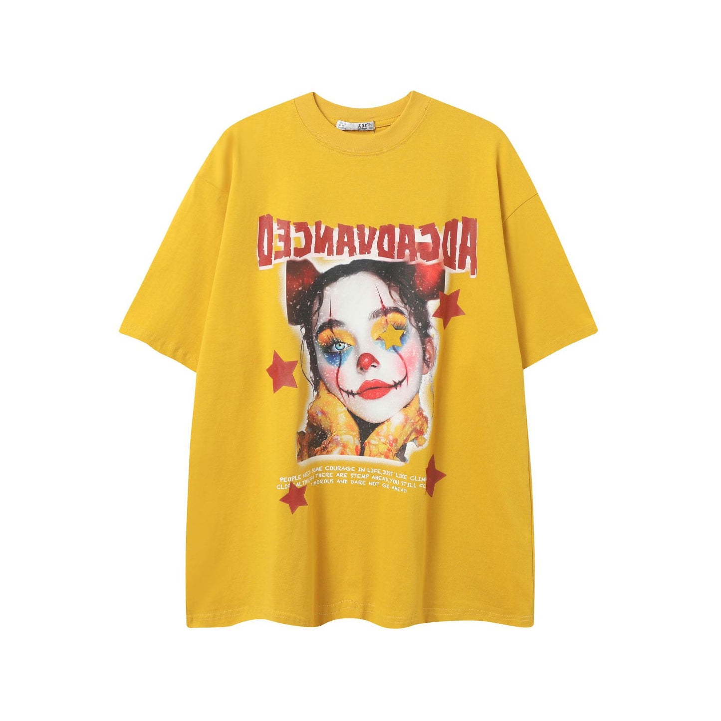 Remeras rock nacional summer short sleeve vintage graffiti clown t-shirt