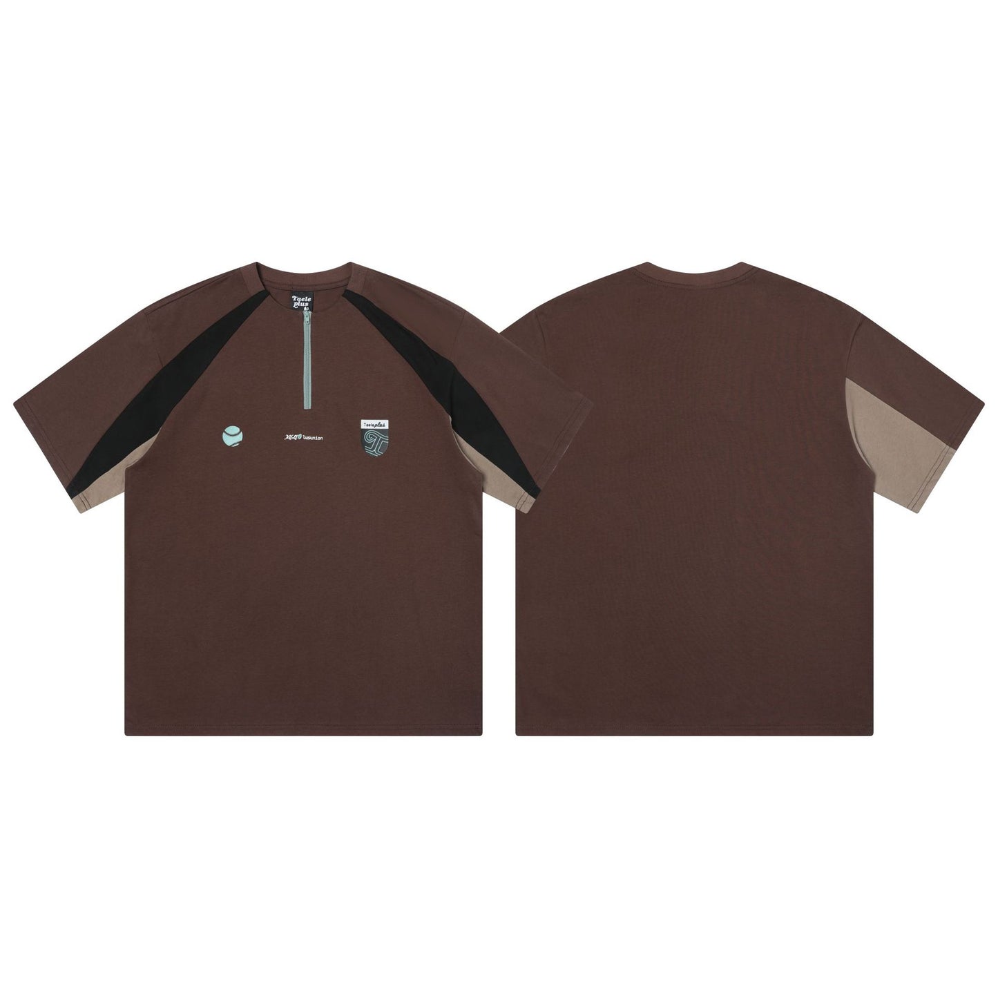 Vestimenta De Los 90 Summer Zip Sweatshirt Short Sleeve T-Shirt