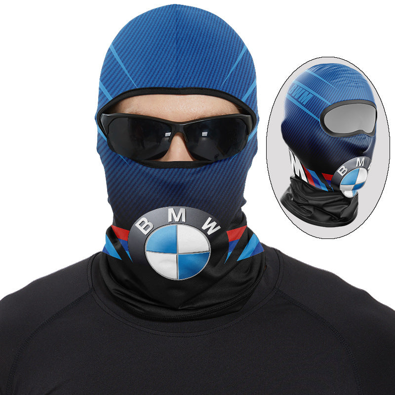 Cycling Windproof Hood Summer Sunscreen Ice Silk Fabric Men's and Women's Lightweight Windproof