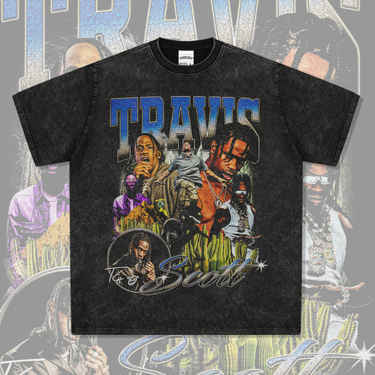 Outfit streetwear Travis Scott T-shirt