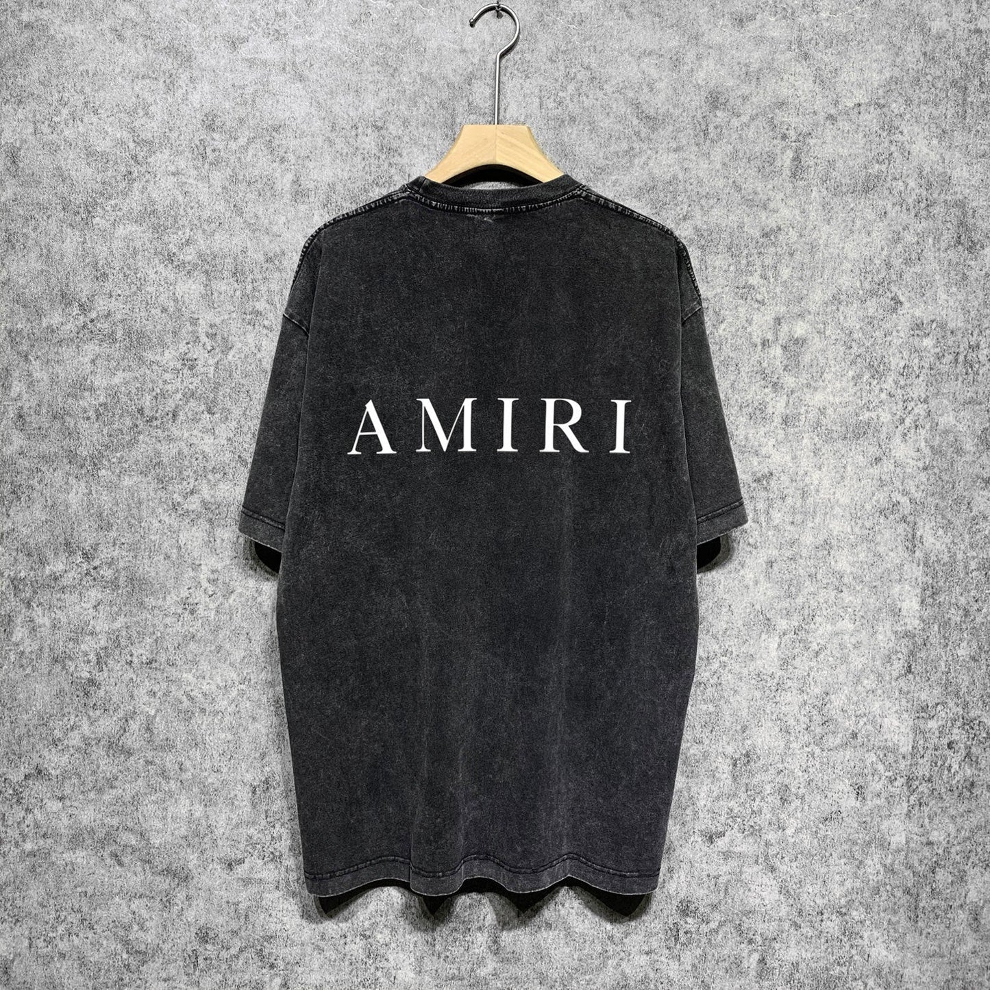 Amiri T-Shirt Distressed Retro Short Sleeve T-shirt