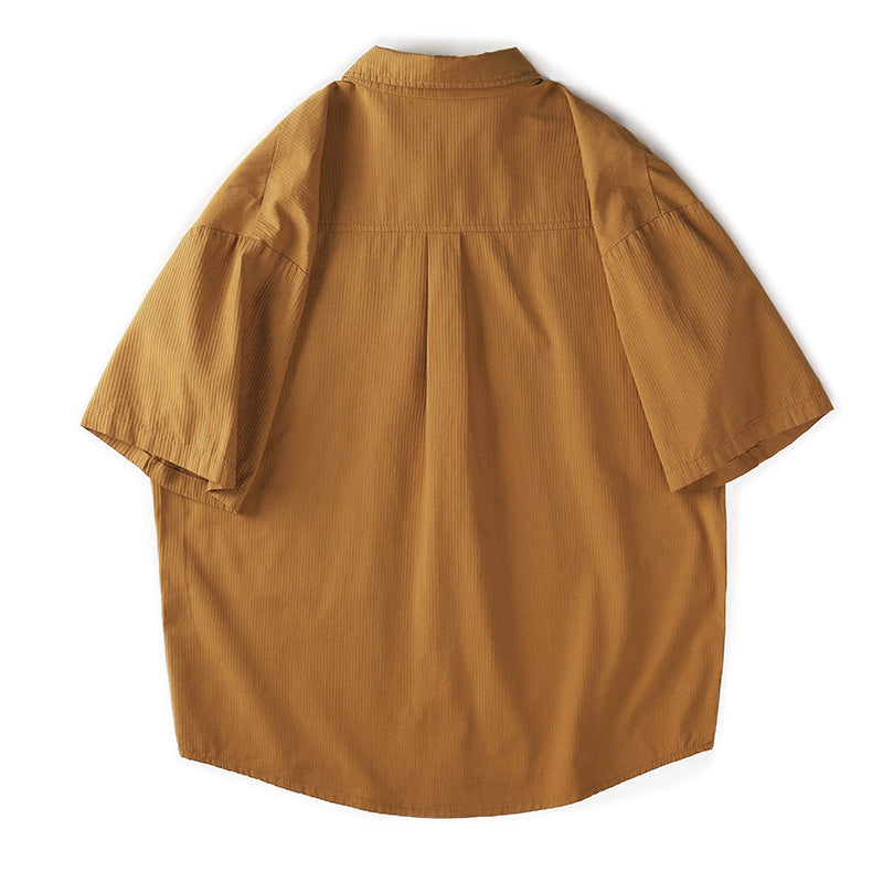 Men T-shirts Short Sleeve Summer Loose Shirt