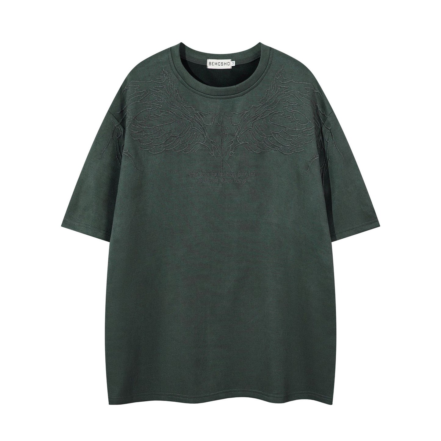 Vestimenta De Los 90 Summer Skull Embroidery Short Sleeve T-Shirt