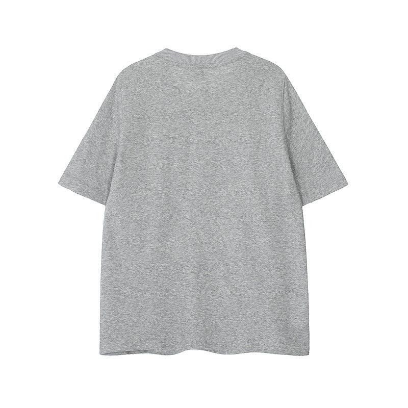 US drip outfits Summer Vintage Casual Loose Short Sleeve T-Shirts