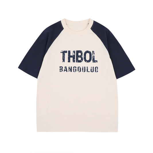 Nyc T Shirt Letter Print Casual Crew Neck Short Sleeve T-Shirt Top