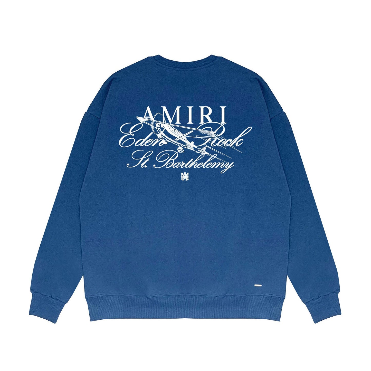 Amiri Long Sleeved Shirt Fashion Brand Crew Sweatshirts round Neck Sweater