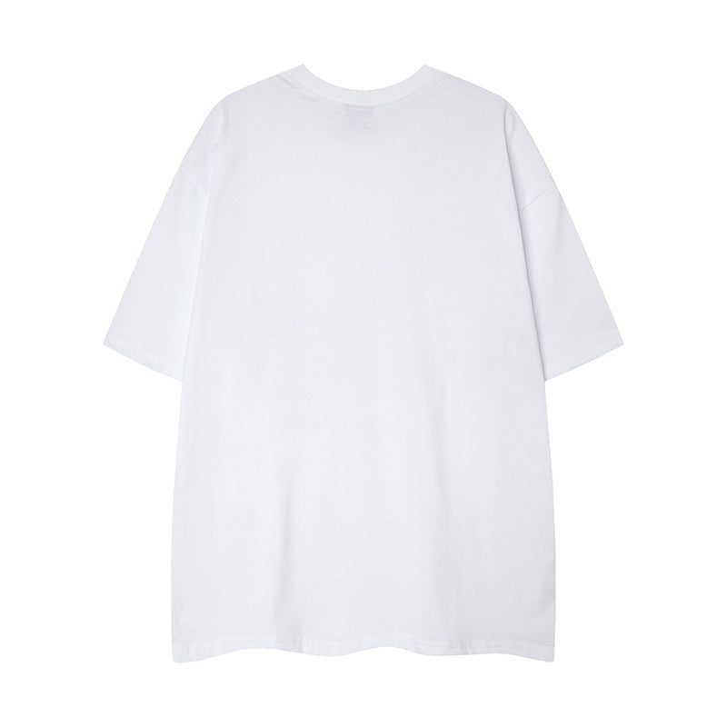 Nyc T Shirt Vintage Short Sleeve T-Shirt Summer Loose Casual Top
