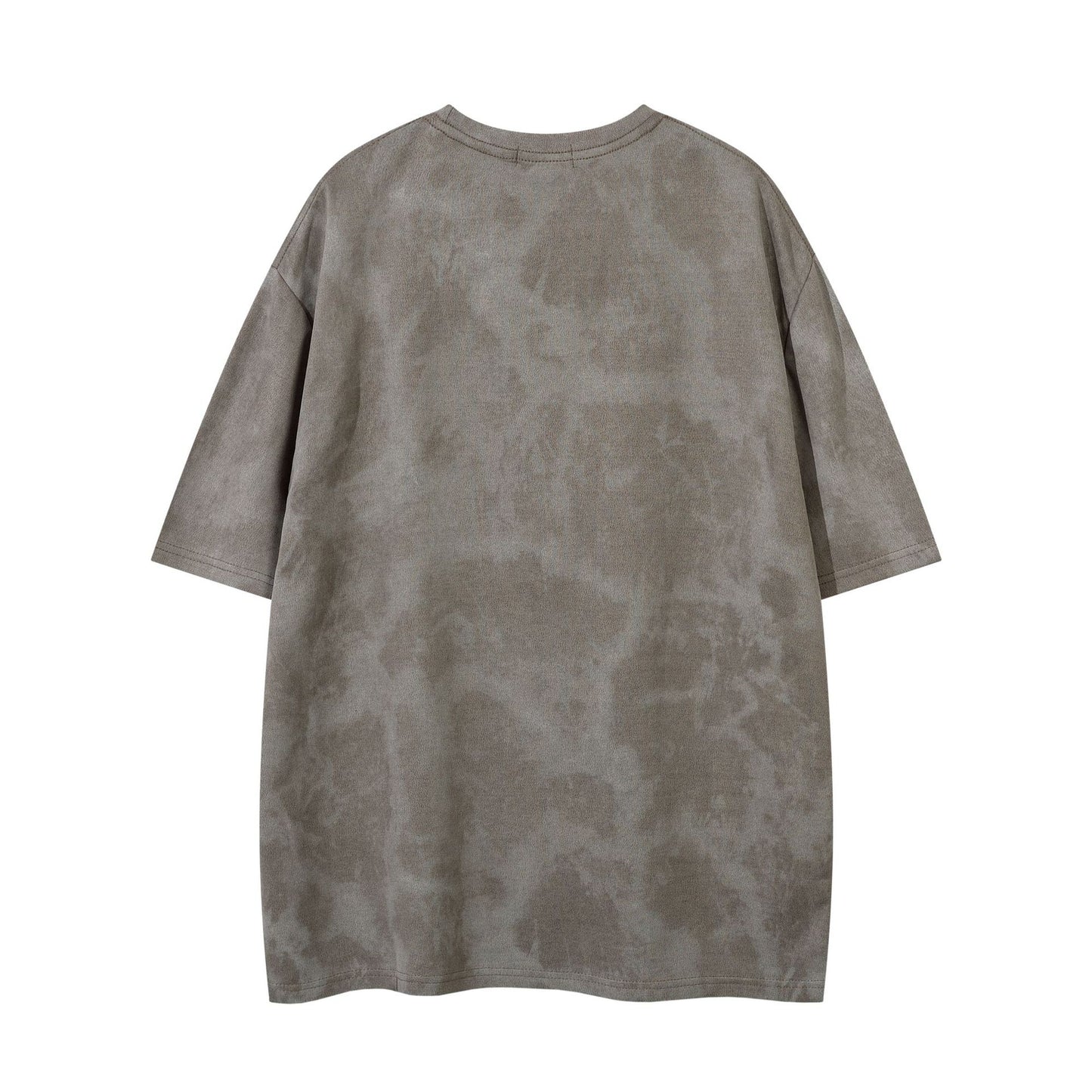Hip Hop Clothing Summer Vintage Embroidered Short Sleeve T-Shirt