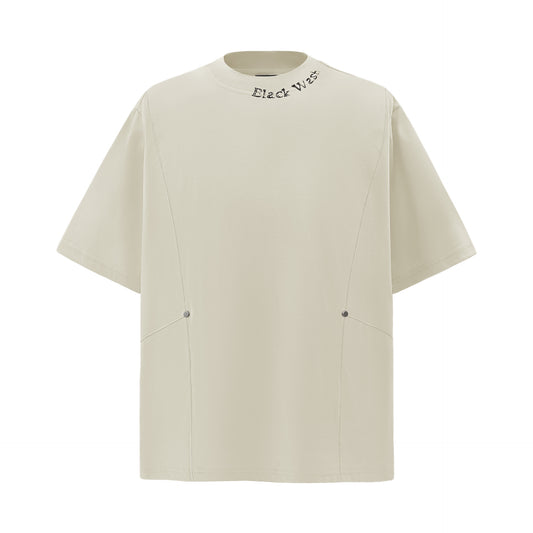 Unisex T-shirts Summer Letter Print Men's Short Sleeve T-Shirt