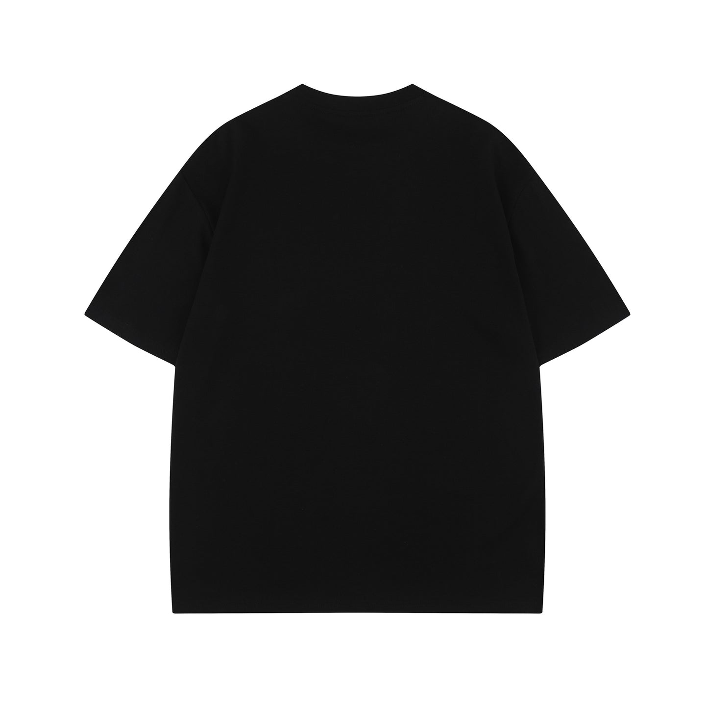 Unisex T-shirts Summer Cartoon TK Cat Men's Loose Short Sleeve T-Shirt