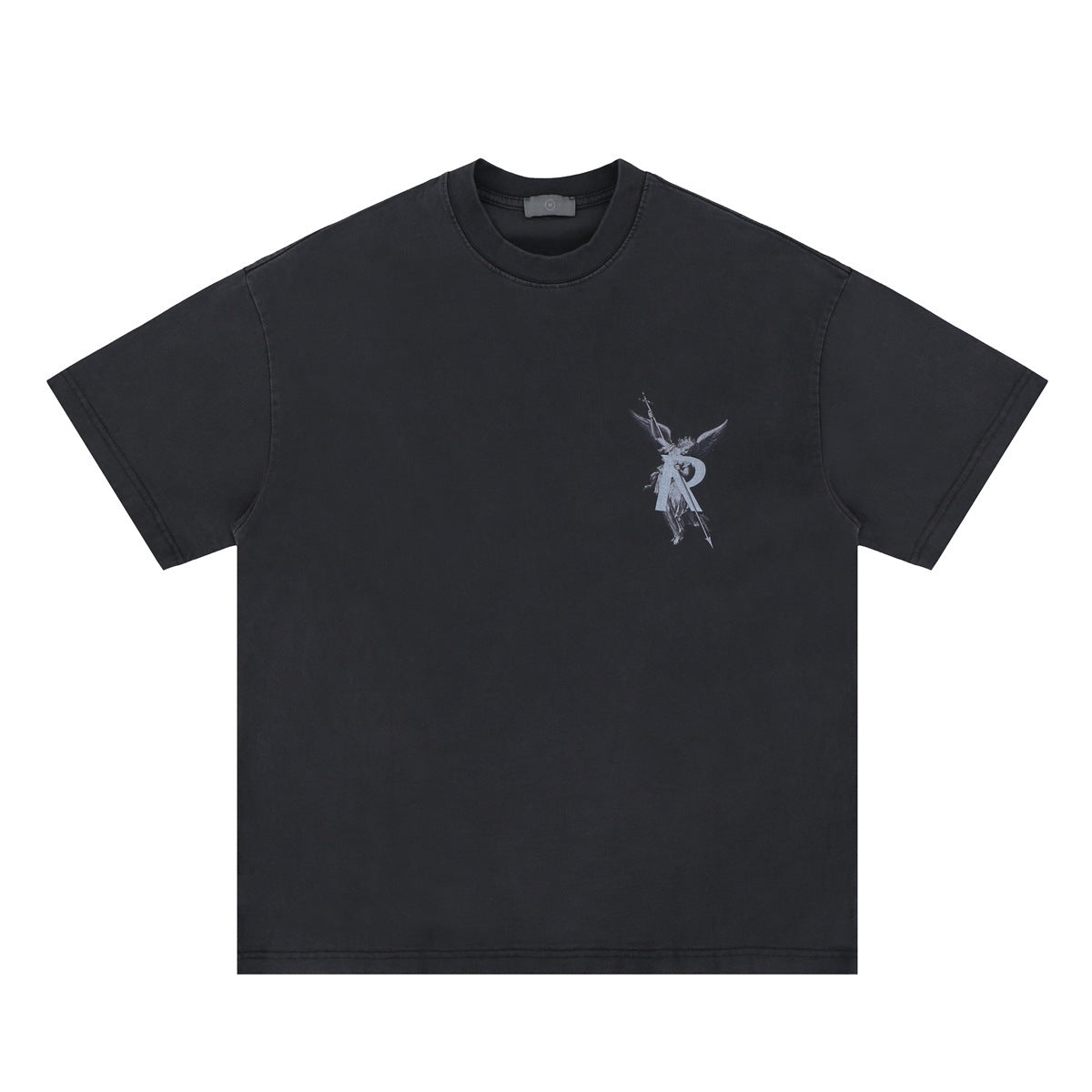 Vintage 90s Hip Hop Clothing Summer Crew Neck Short Sleeve T-Shirt
