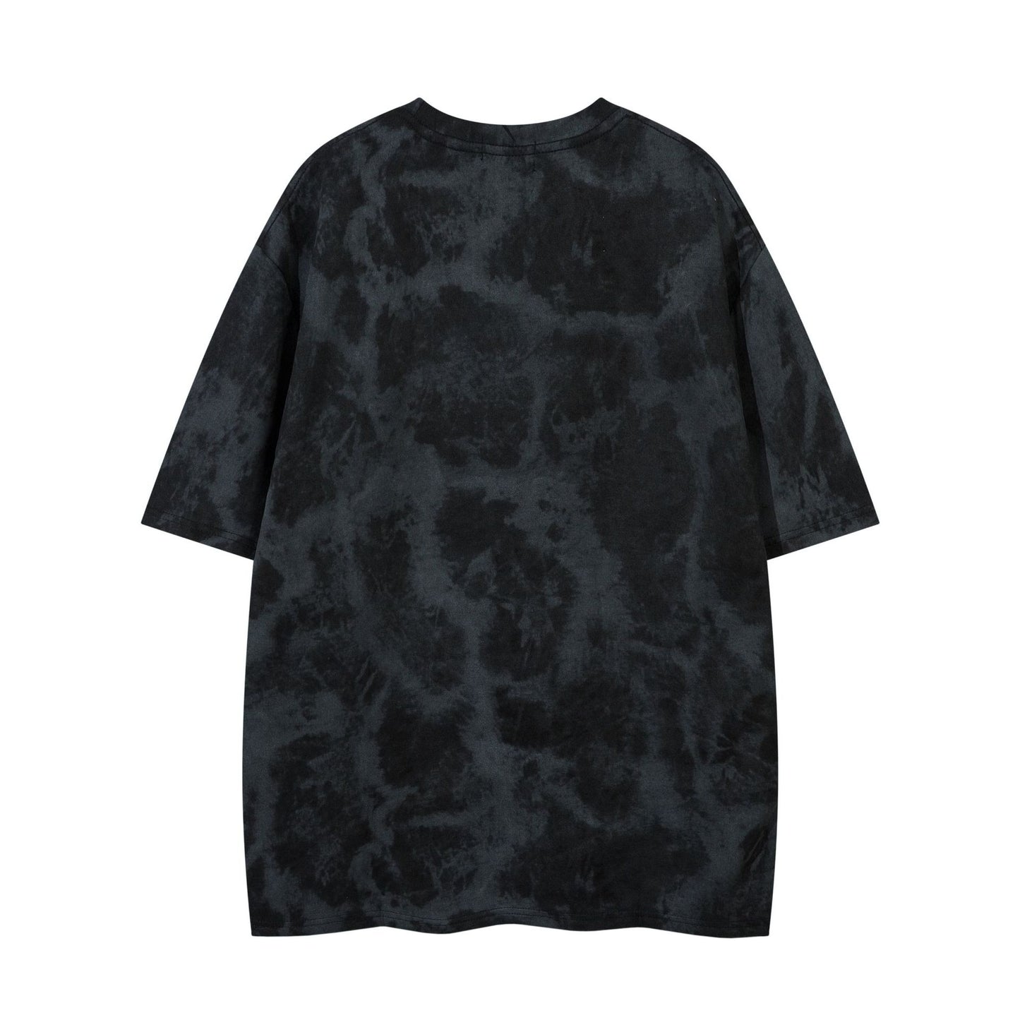 Hip Hop Clothing Summer Vintage Embroidered Short Sleeve T-Shirt