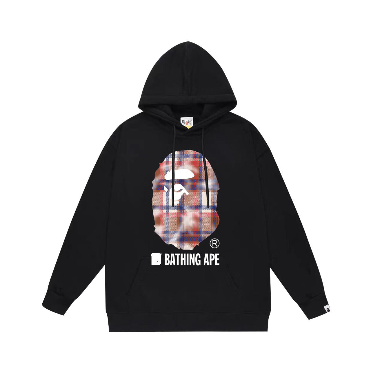 Ape Hoodie Autumn/Winter Letter Print Loose Hoodie Pullover Ape Sweater