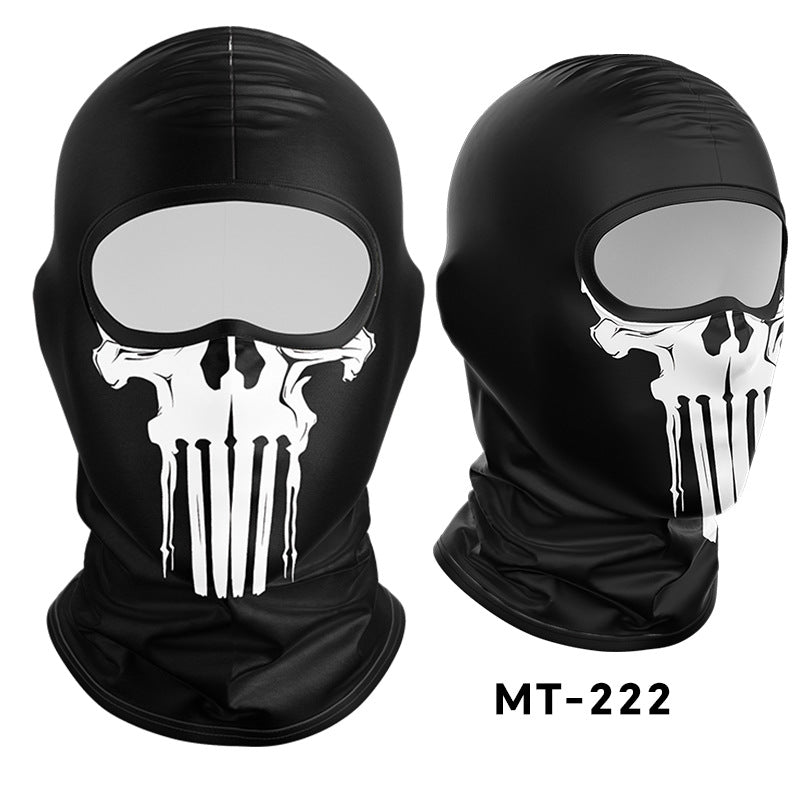 Cycling Windproof Hood Breathable Sunscreen Windproof Men's and Women's Ice Silk Fabric Lining Cap