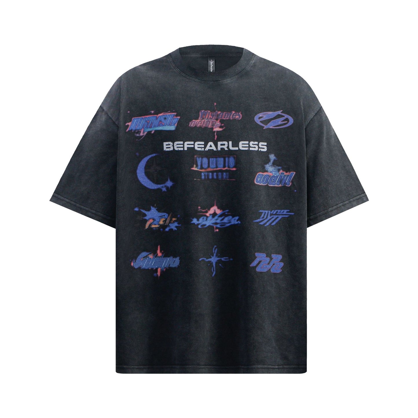 80s And 90s Vintage T Shirts Short Sleeve Summer Loose