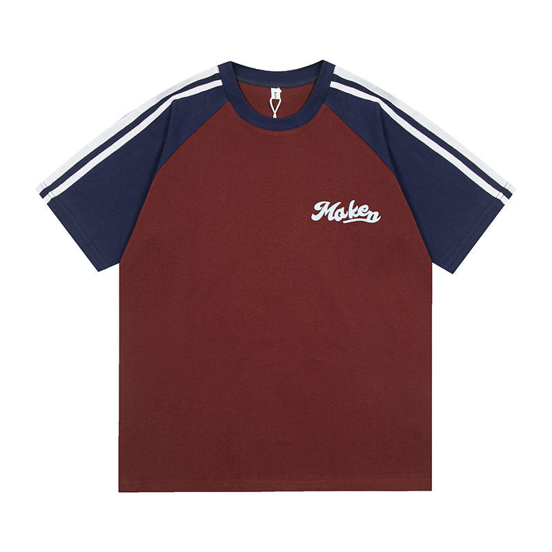 Vintage Tišö Rt Hip Hop Short Sleeve Loose T-Shirt