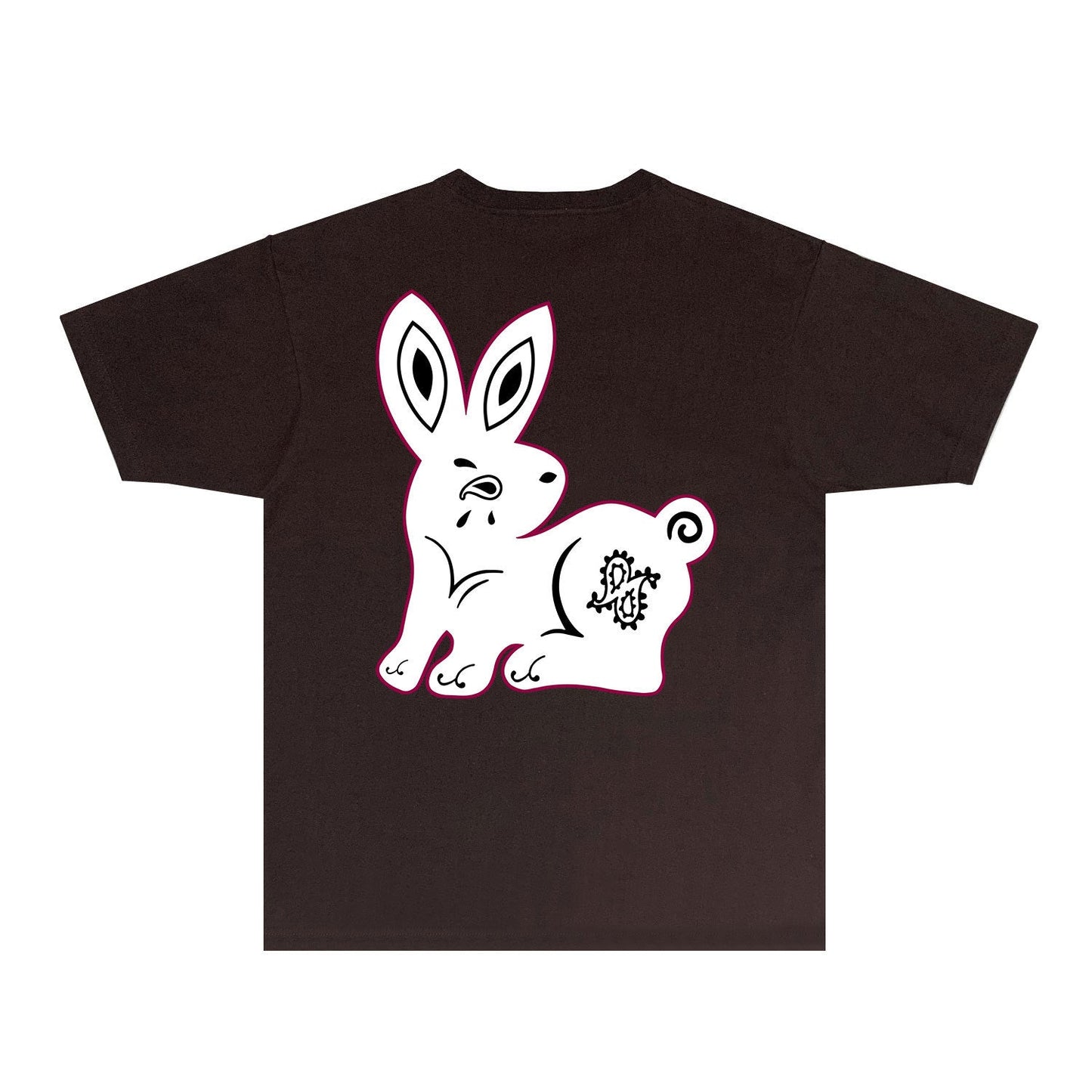 Amiri T-Shirt Rabbit Printed Short Sleeve T-shirt