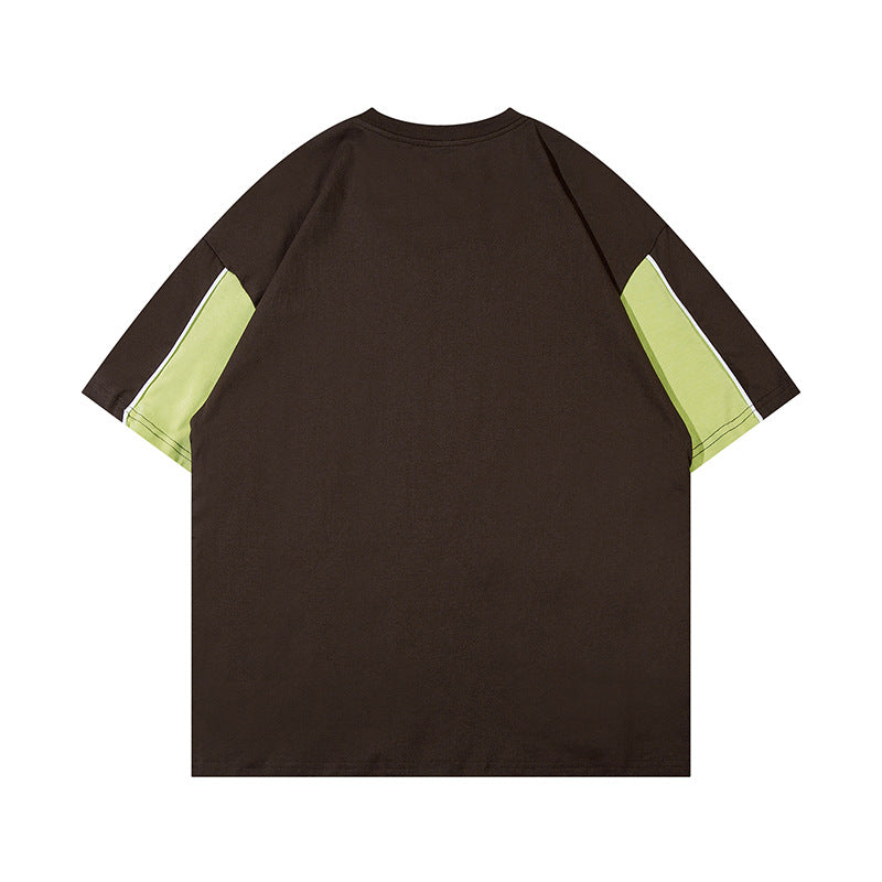 Racing oversized t shirt vintage racing style football short sleeve sports t-shirt jersey