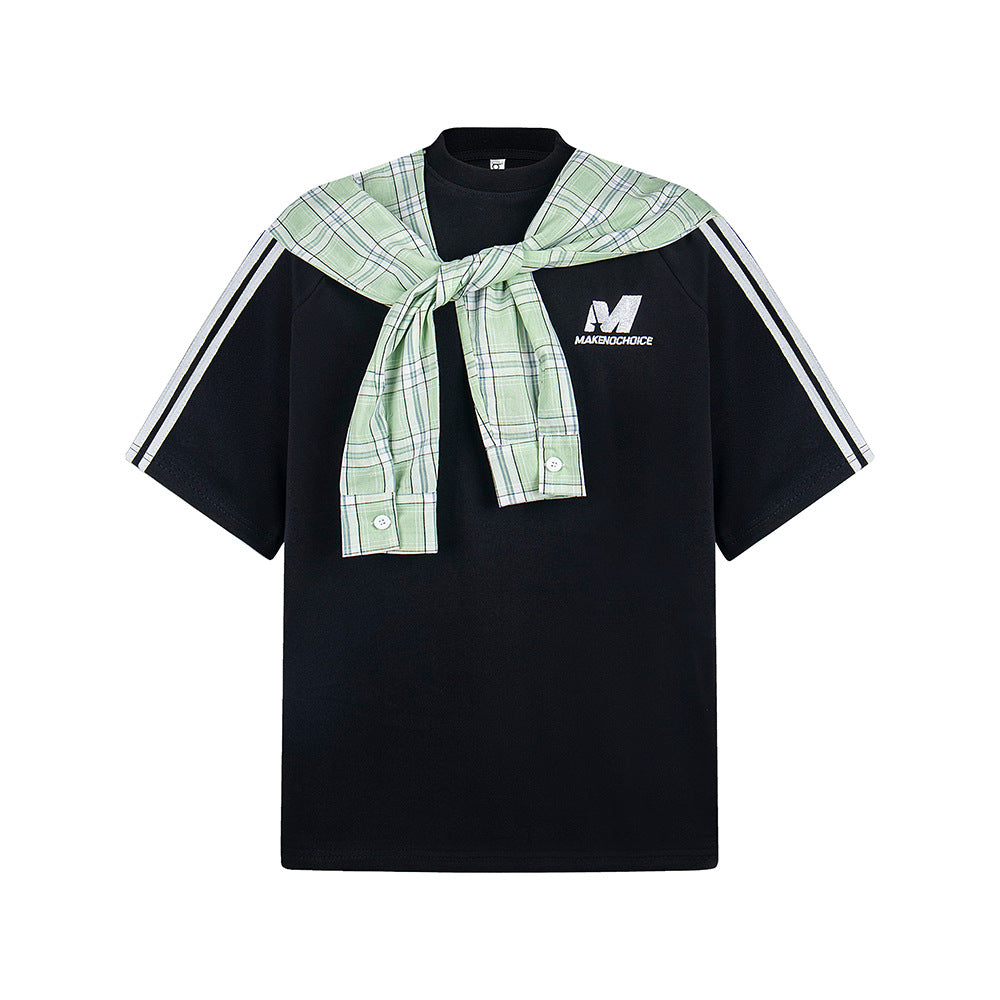 Nostalgia T Shirts Vintage Summer Loose Short Sleeve T-Shirt
