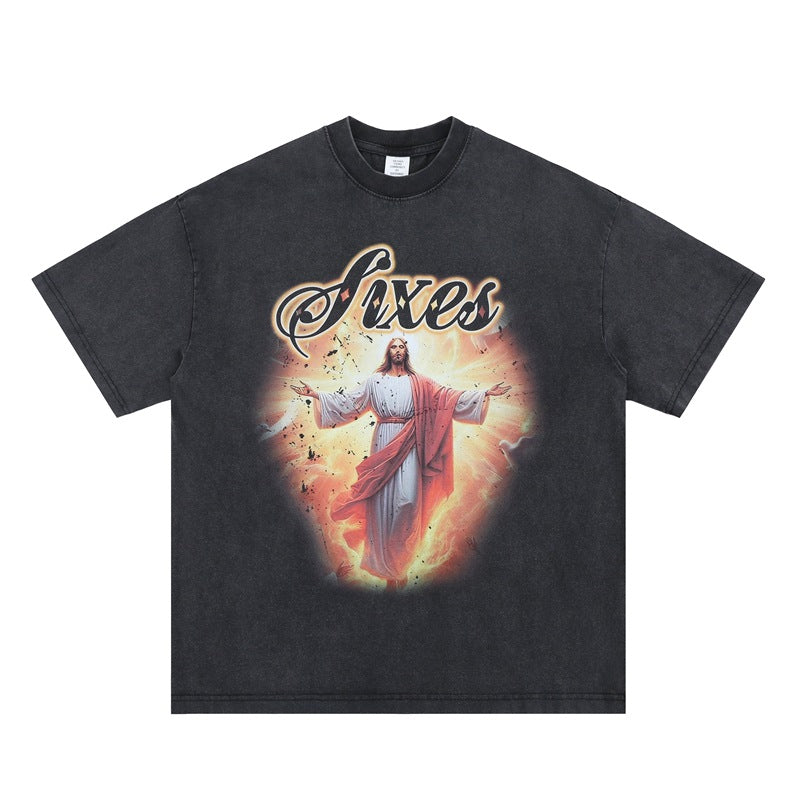 Vic Streetwear Summer Crew Neck T-Shirt