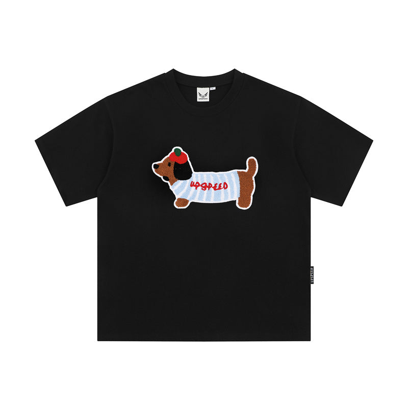 Stone Wash T shirt Vintage Graffiti Short Sleeve T-Shirt